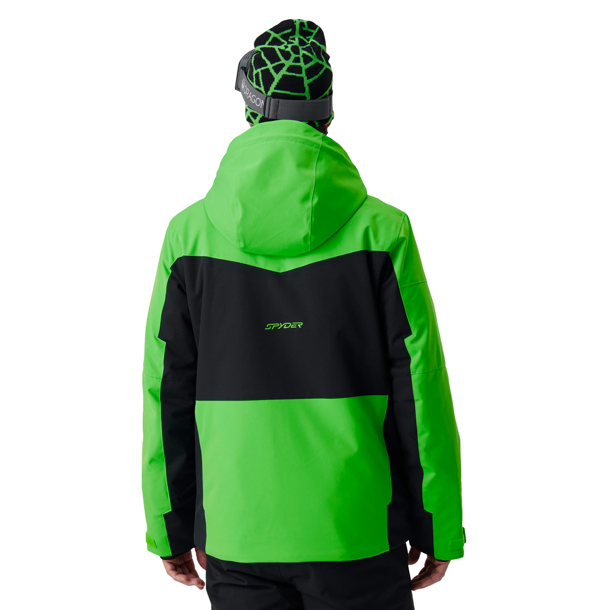 Spyder COPPER JACKET Skijacke Herren schwarz/grün