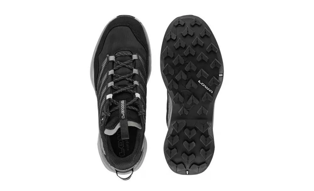 LOWA® MADDOX PRO GTX LO Herren Wanderschuhe Trekkingschuhe Low schwarz/grau