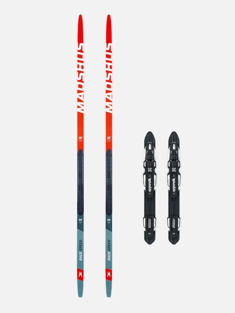 Madshus Race Speed Skate Perf. Bdg. (Unmounted) Langlauf Skatingski rot