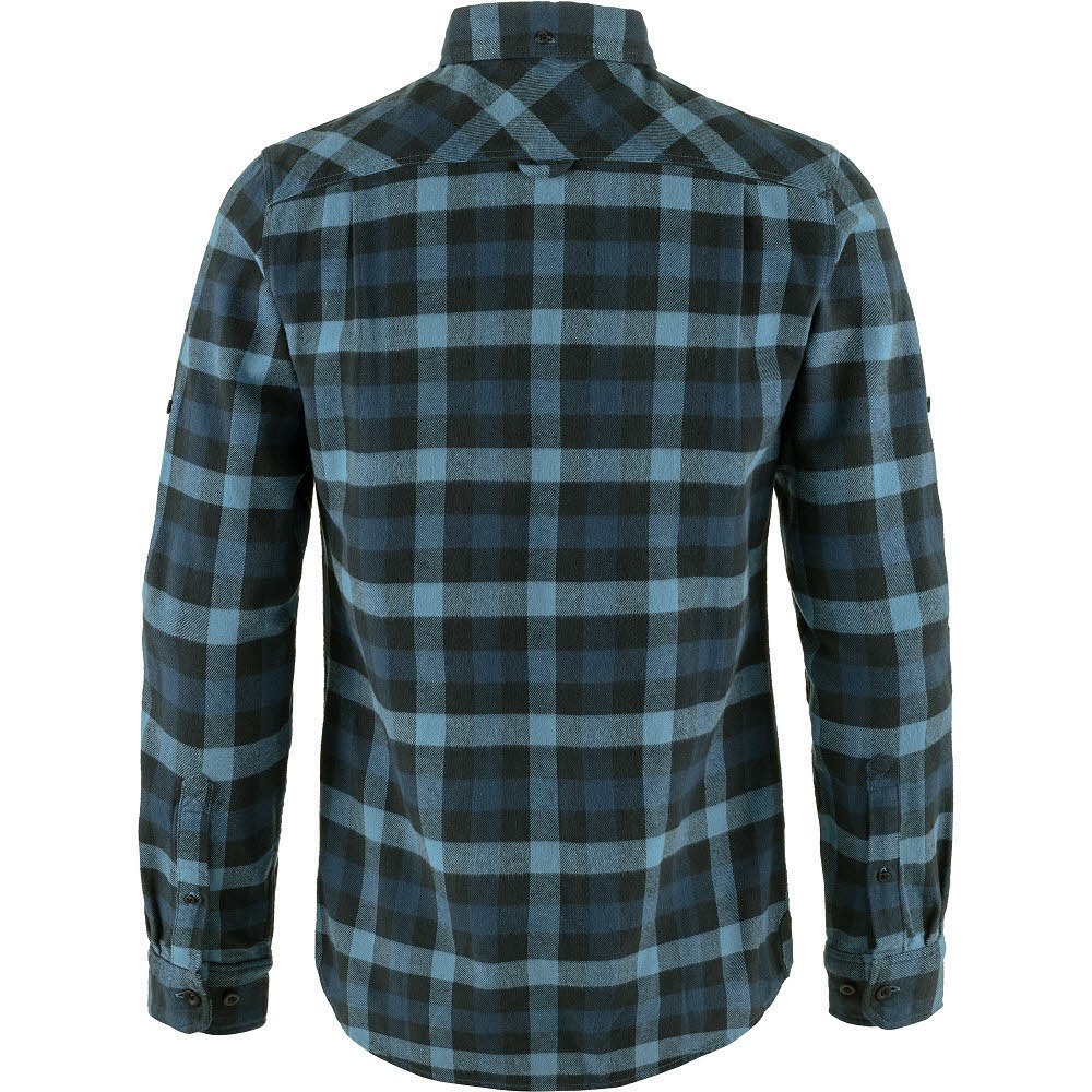 Fjällräven Skog Shirt M Herren Hemd Langarm Freizeithemd indigo blue/dark navy