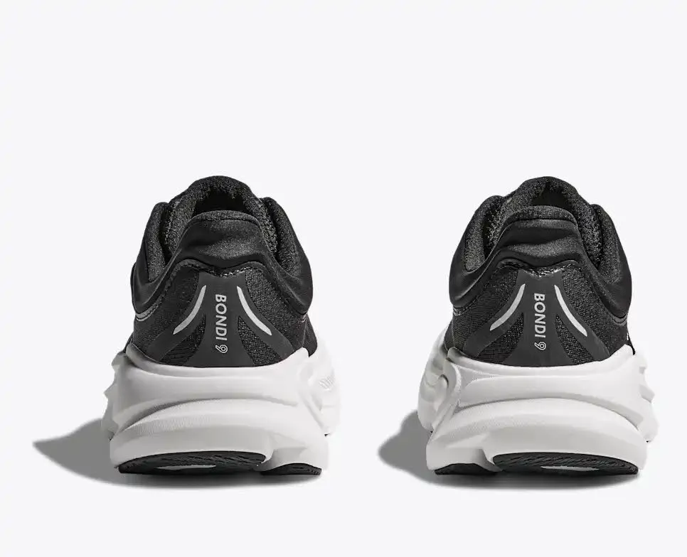 Hoka Bondi 9 Straßenlaufschuh Herren schwarz/weiß