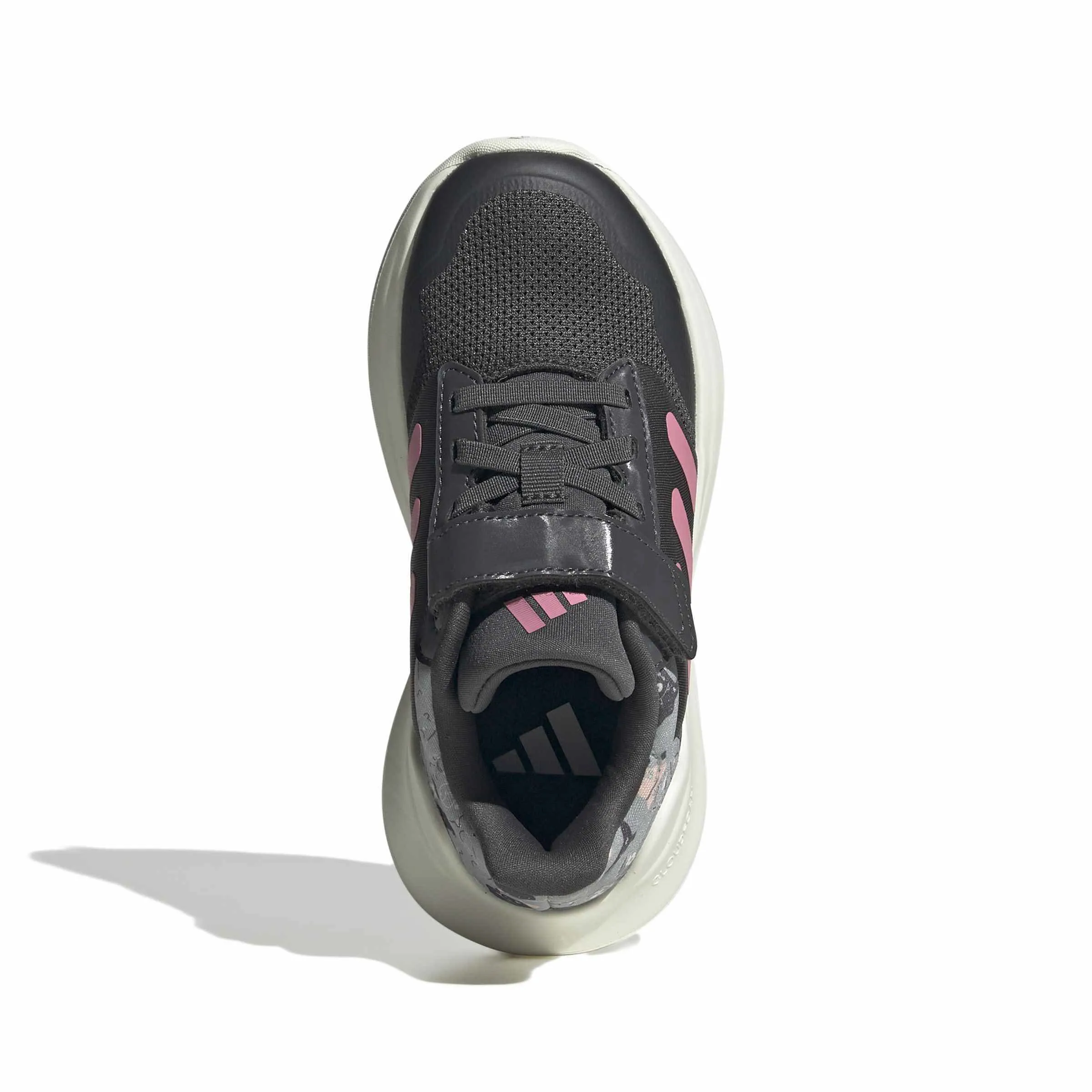 adidas Tensaur Run 3.0 EL Mädchen Sneaker Freizeitschuhe grau/weiß/pink