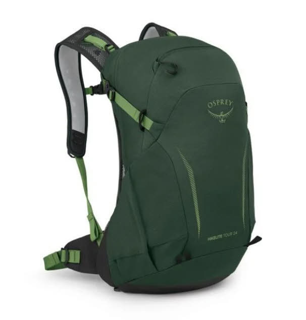 Osprey Hikelite Tour 24 Wanderrucksack Daypacks Herren dunkelgrün