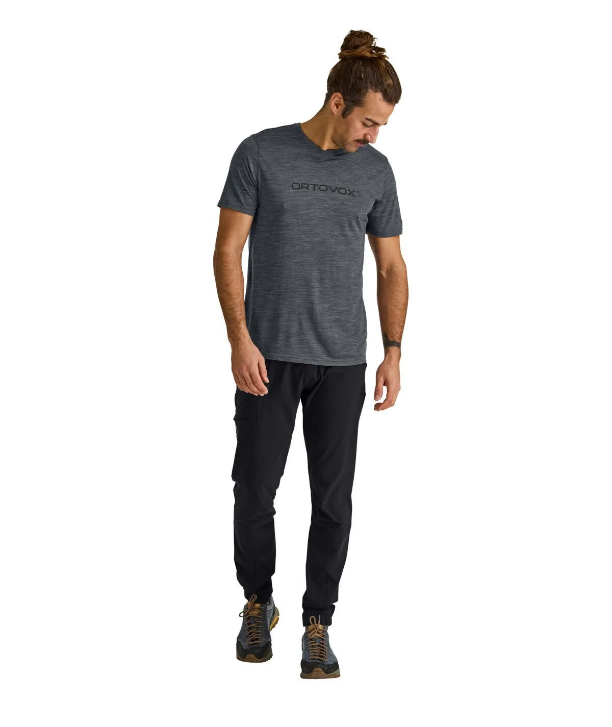 Ortovox 150 Cool Brand Herren T-Shirt grau