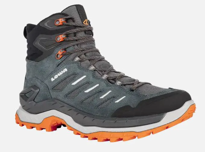 Lowa INNOVO GTX MID Herren Wanderschuhe Trekkingschuhe Gore-Tex grau