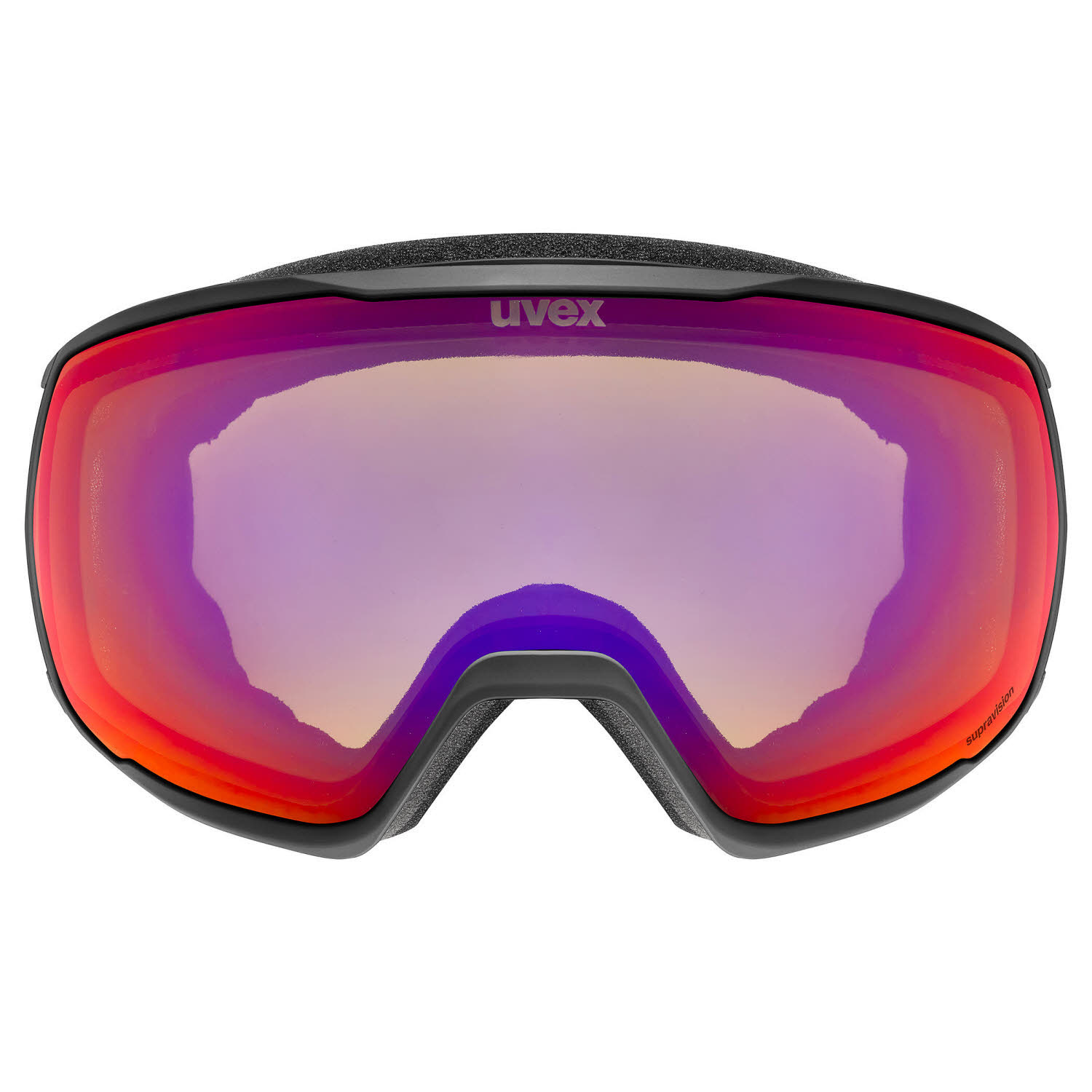 Uvex victorious FM Unisex Skibrille Snowboardbrille black matt/mirror ruby