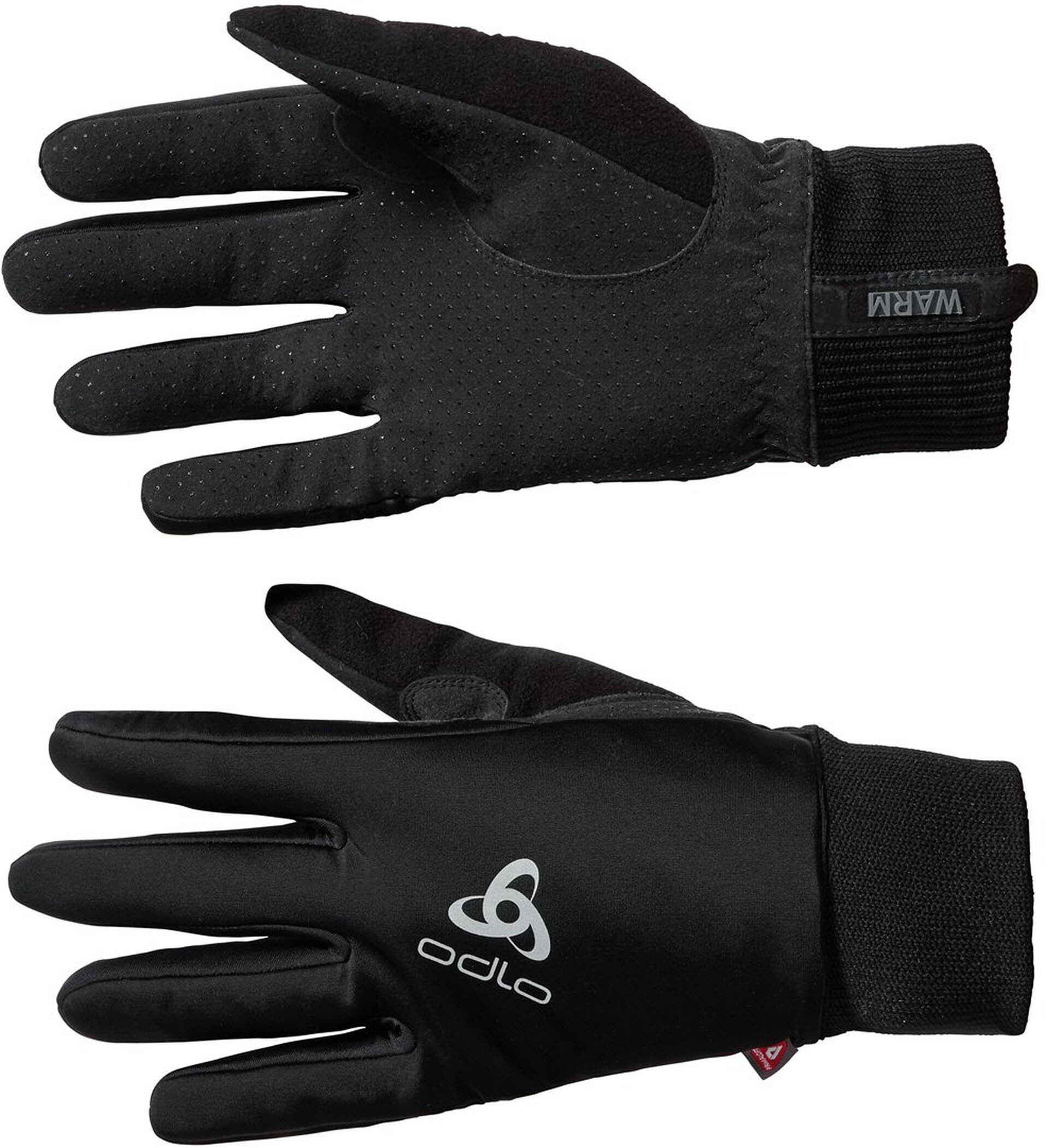 Odlo FINNFJORD WARM Softshell-Handschuhe schwarz