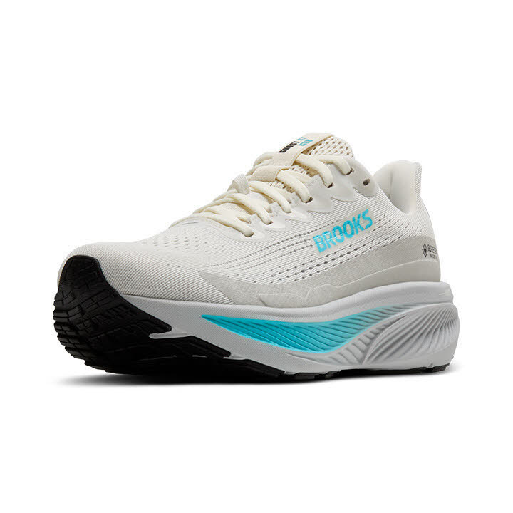 Brooks Ghost 17 GTX Damen Laufschuhe Joggingschuhe coconut/oyster/blue