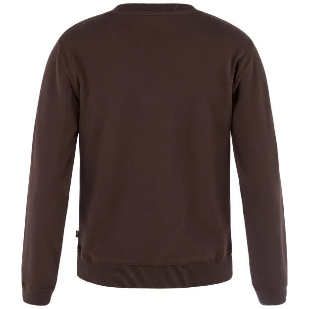 Fjällräven 1960 Logo Badge Sweater W Damen Baumwollpullover schwarz