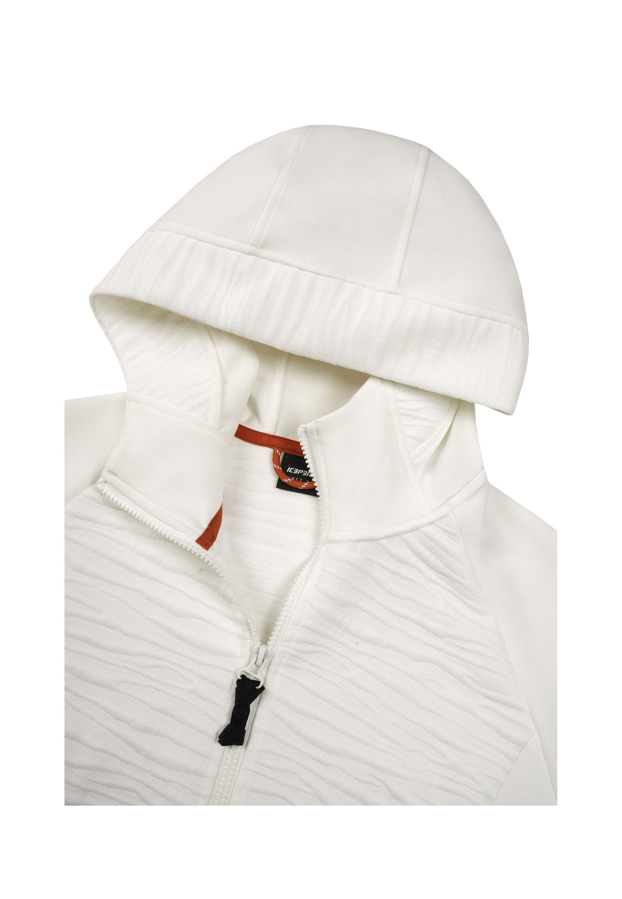 Icepeak AMBERG Damen Fleecejacke Kapuzenjacke naturweiß