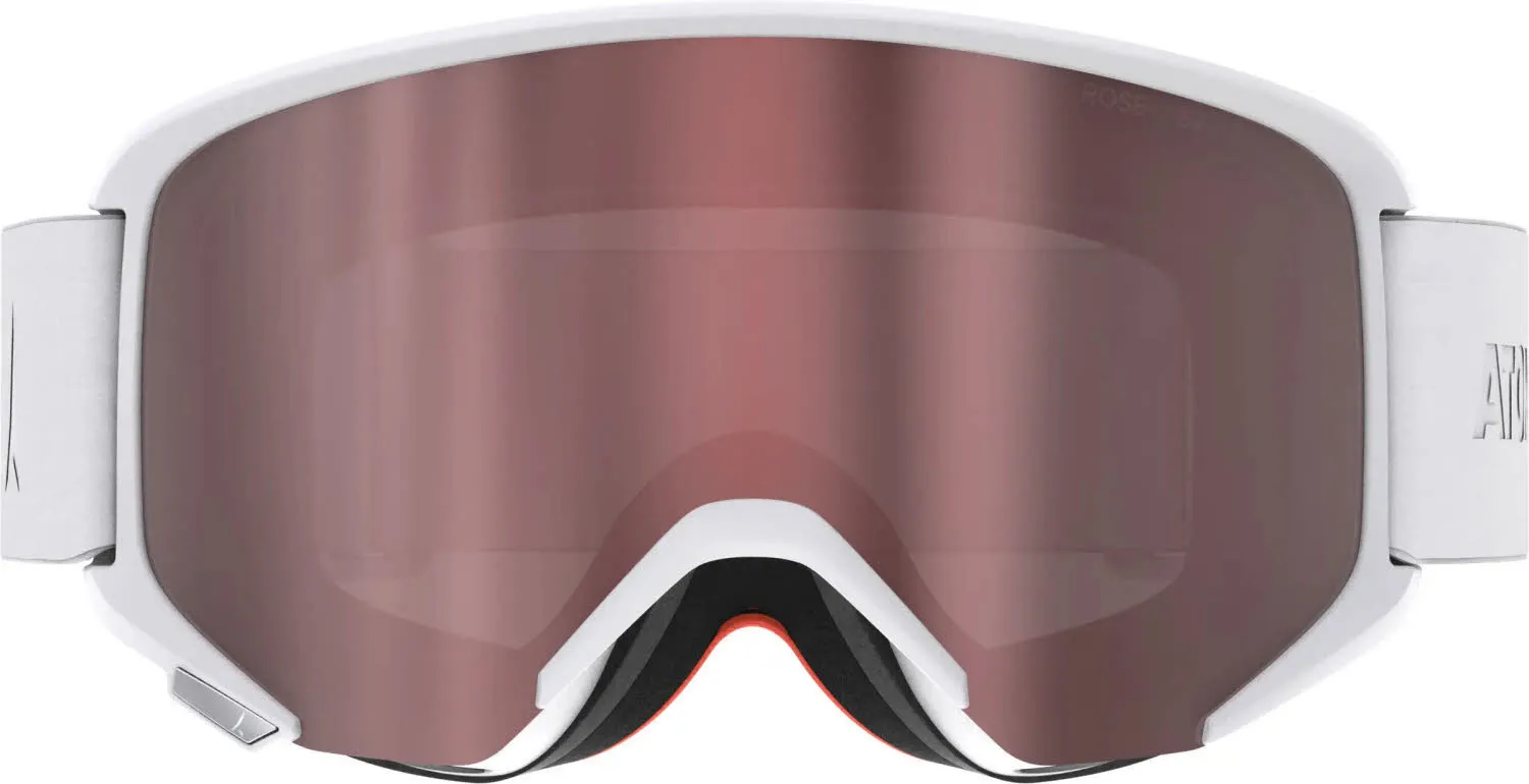 Atomic SAVOR M Unisex Skibrille Snowboardbrille weiß