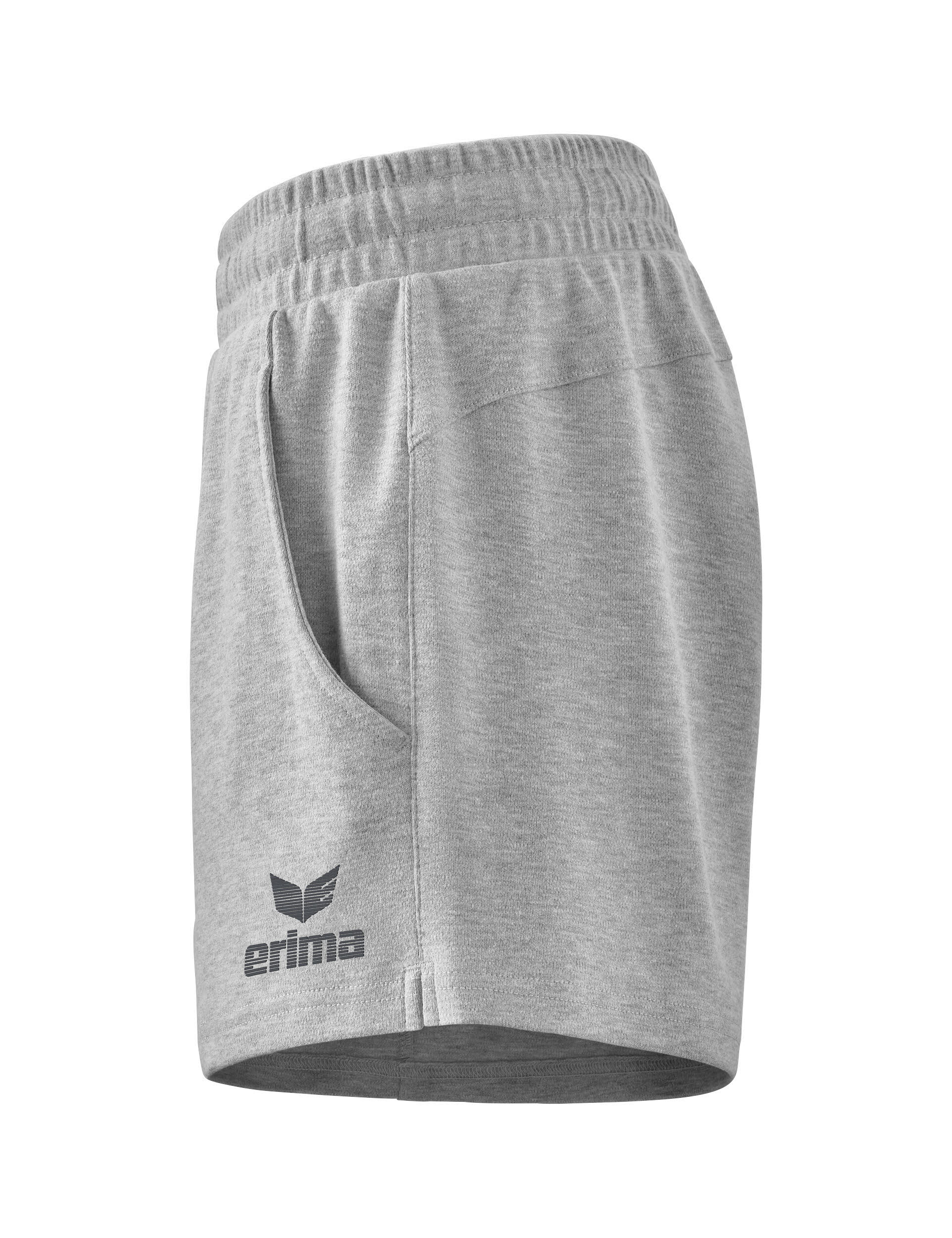 Erima Essential Team Sweatshorts Damen Sportshorts Trainingshorts grau