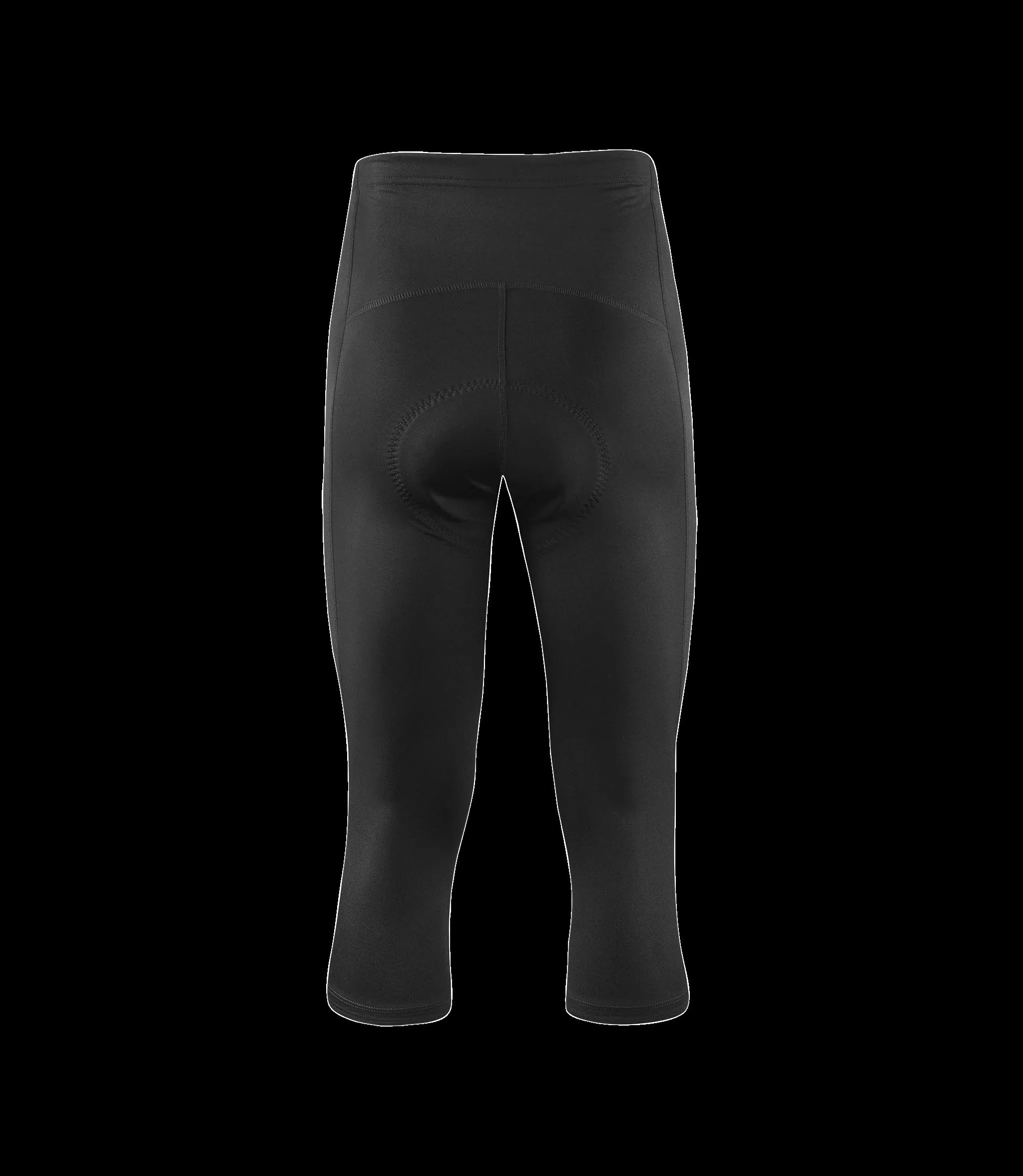 Löffler 3/4 BIKE TIGHTS BASIC Radsport-Hose Radshorts Herren schwarz