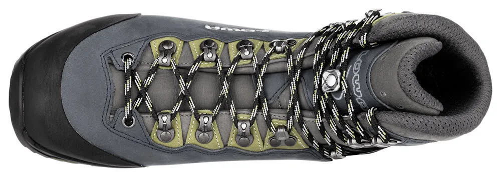 Lowa CAMINO EVO GTX Herren Wanderschuhe Trekkingschuhe stahlblau/kiwi