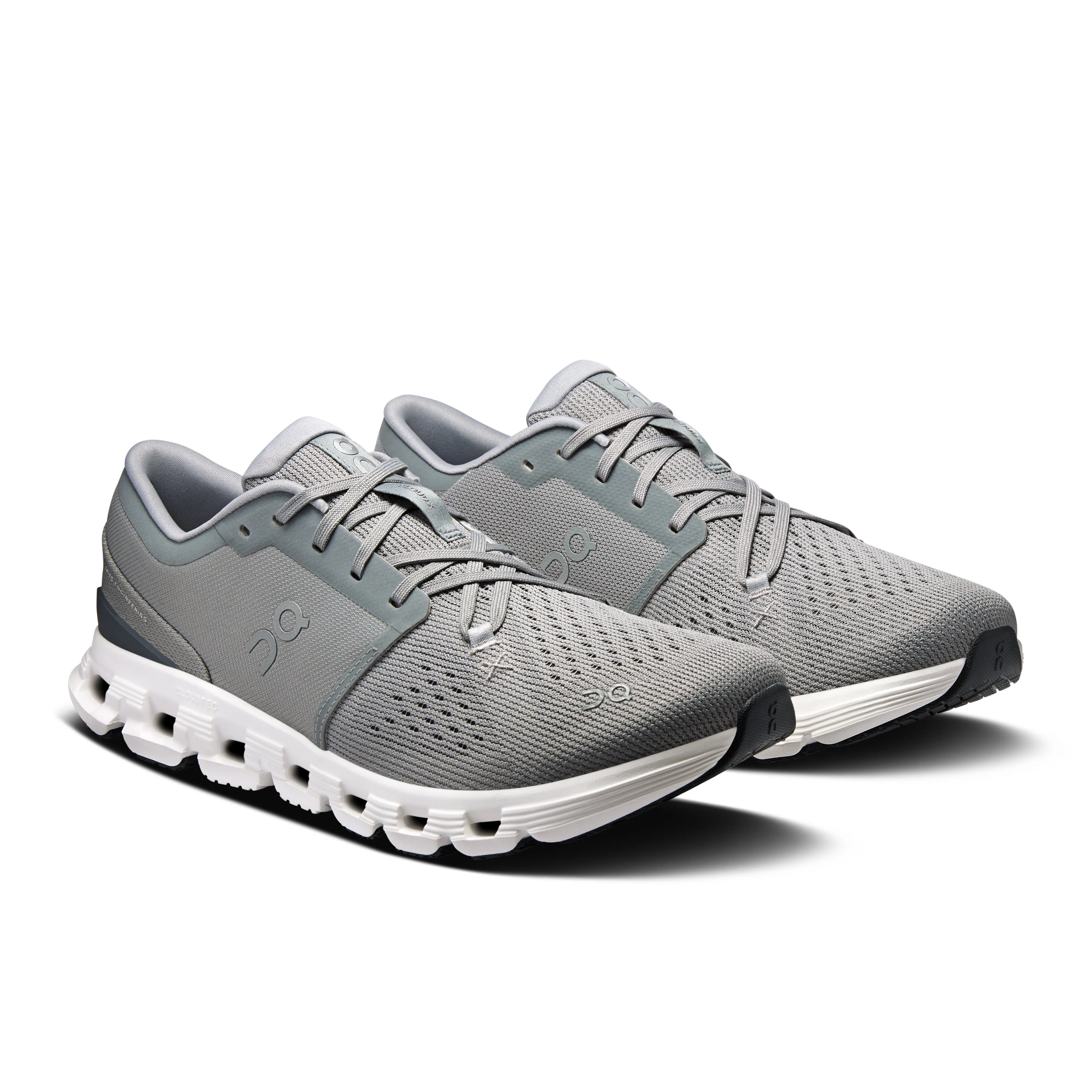 ON CLOUD X 4 Herren Sportschuhe Sneaker Low sportlich alloy/ivory