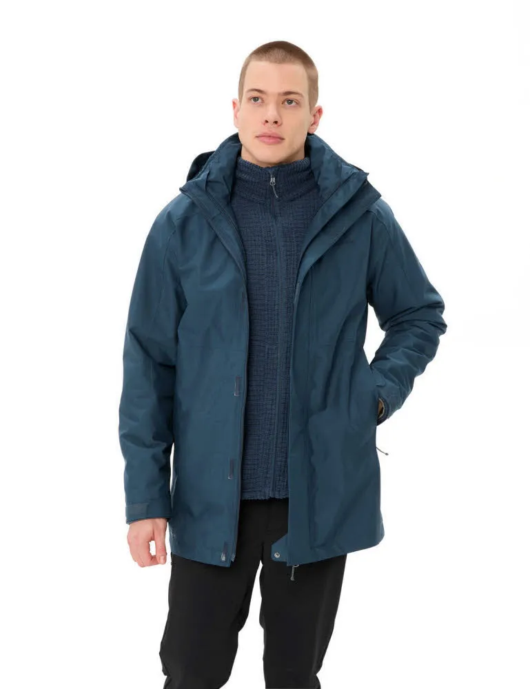VAUDE Idris 3in1 Parka IV Herren 3in1 Winterjacke blau