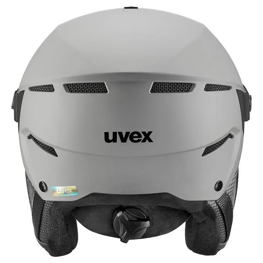 Uvex instinct visor pro v Skihelm Visier Belüftungssystem Unisex grau matt