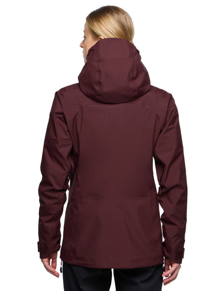 VAUDE Monviso 3L Jacket Damen Skijacke rot