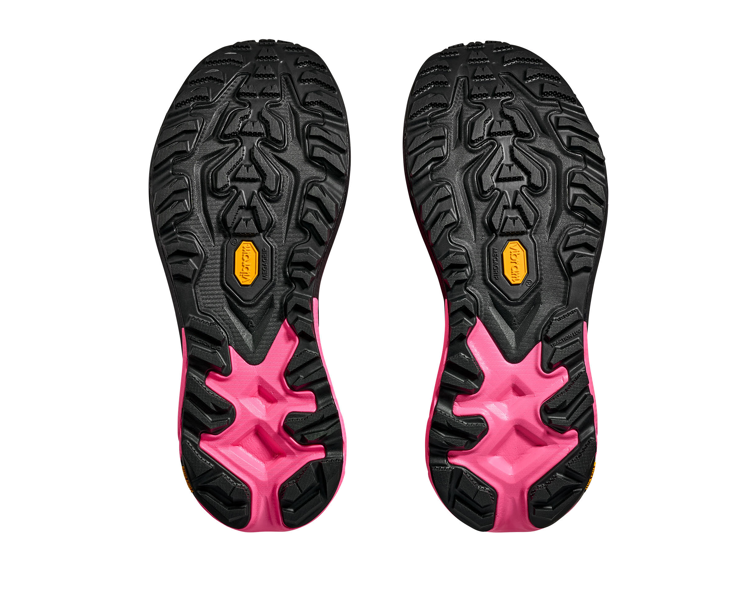 Hoka Mafate 5 Neon Rose / Black Trailrunningschuh Damen