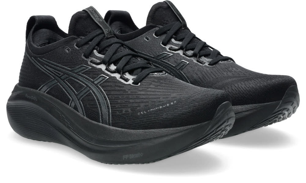 Asics GEL-NIMBUS 27 Damen Laufschuhe Joggingschuhe schwarz