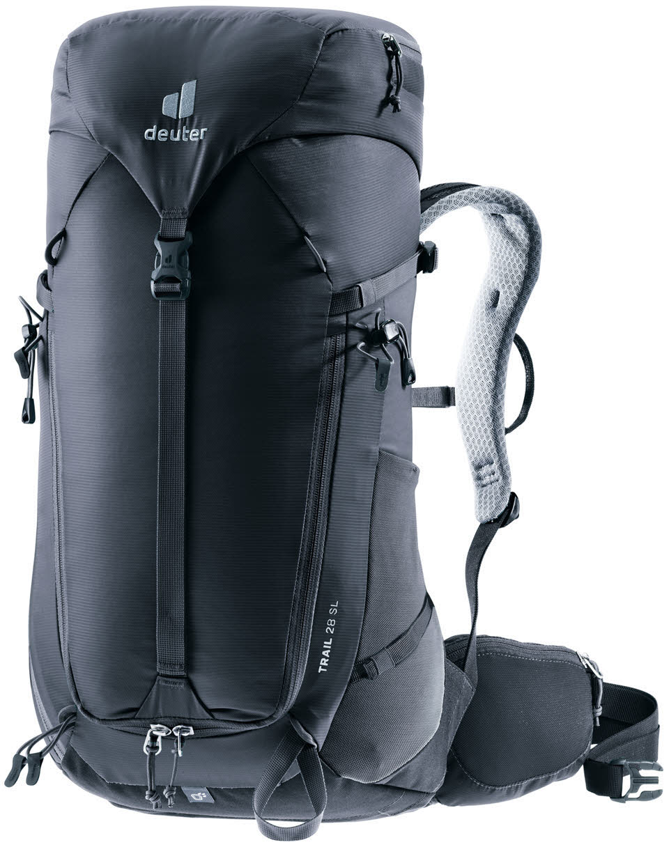 Deuter Trail 28 SL Damen Wanderrucksack Trekkingrucksack schwarz