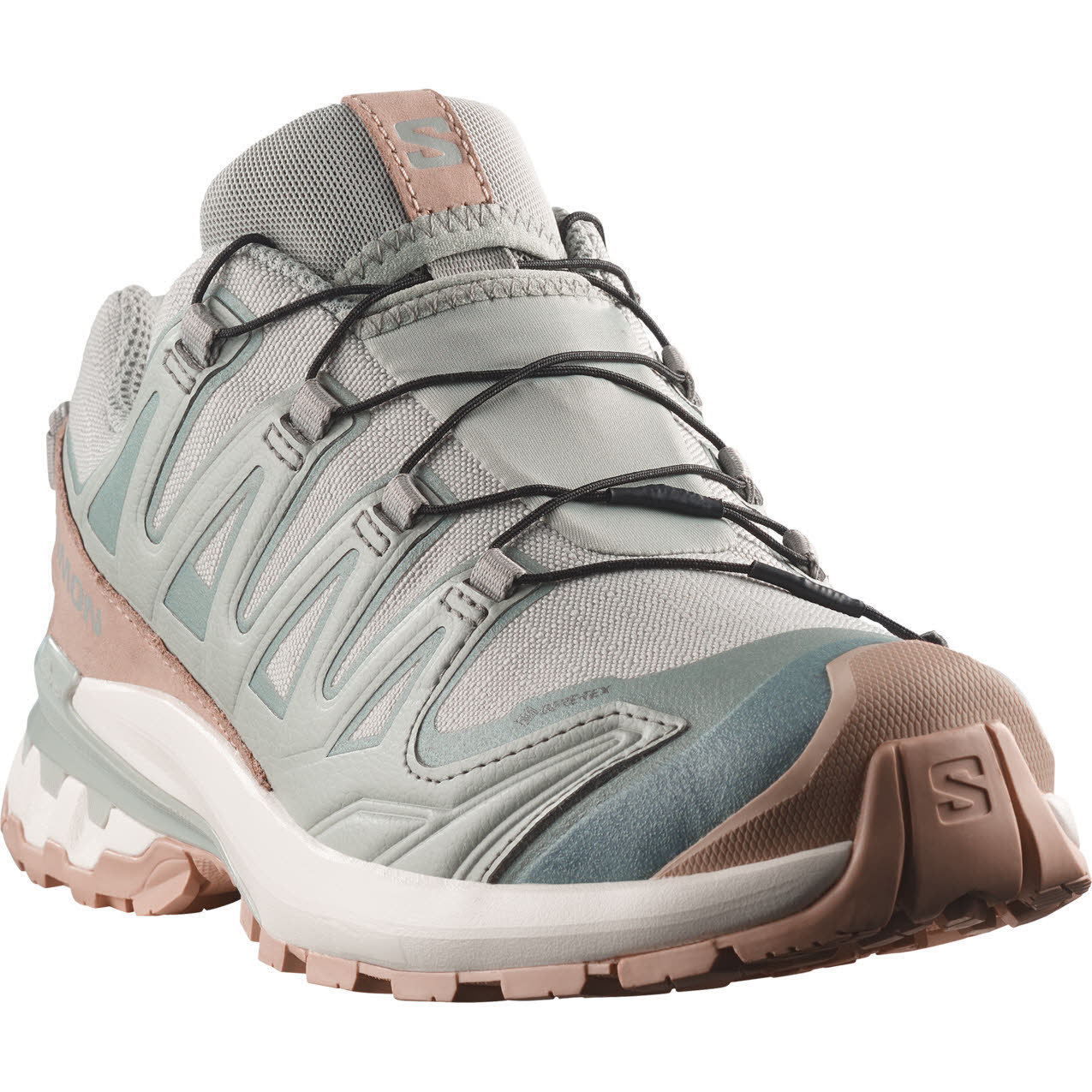Salomon XA PRO 3D V9 GTX LIFELONG W Damen Trailrunningschuhe Laufschuhe grau