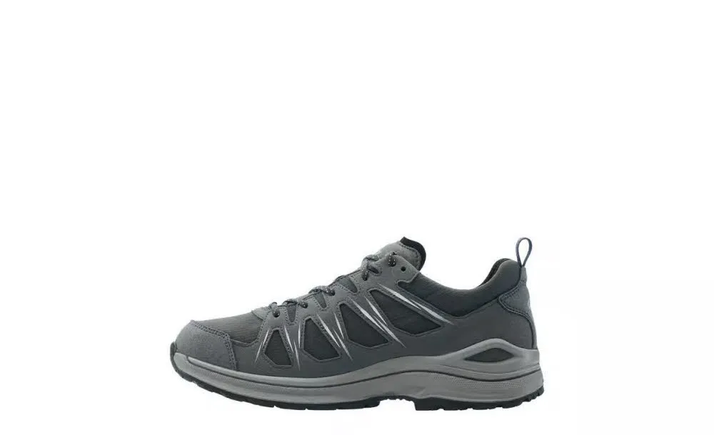 LOWA® INNOX EVO II GTX Herren Wanderschuhe Trekkingschuhe Low grau/grau