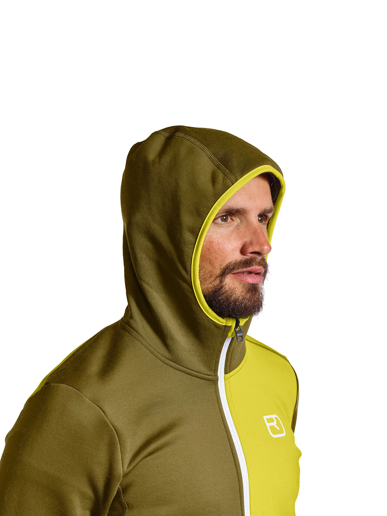Ortovox Fleece Hoody Herren Hoodie Fleecejacke blau