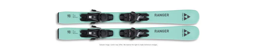 Fischer RANGER JR (130-150) + FS 7 GW CA Kinder Ski 25/26 blau