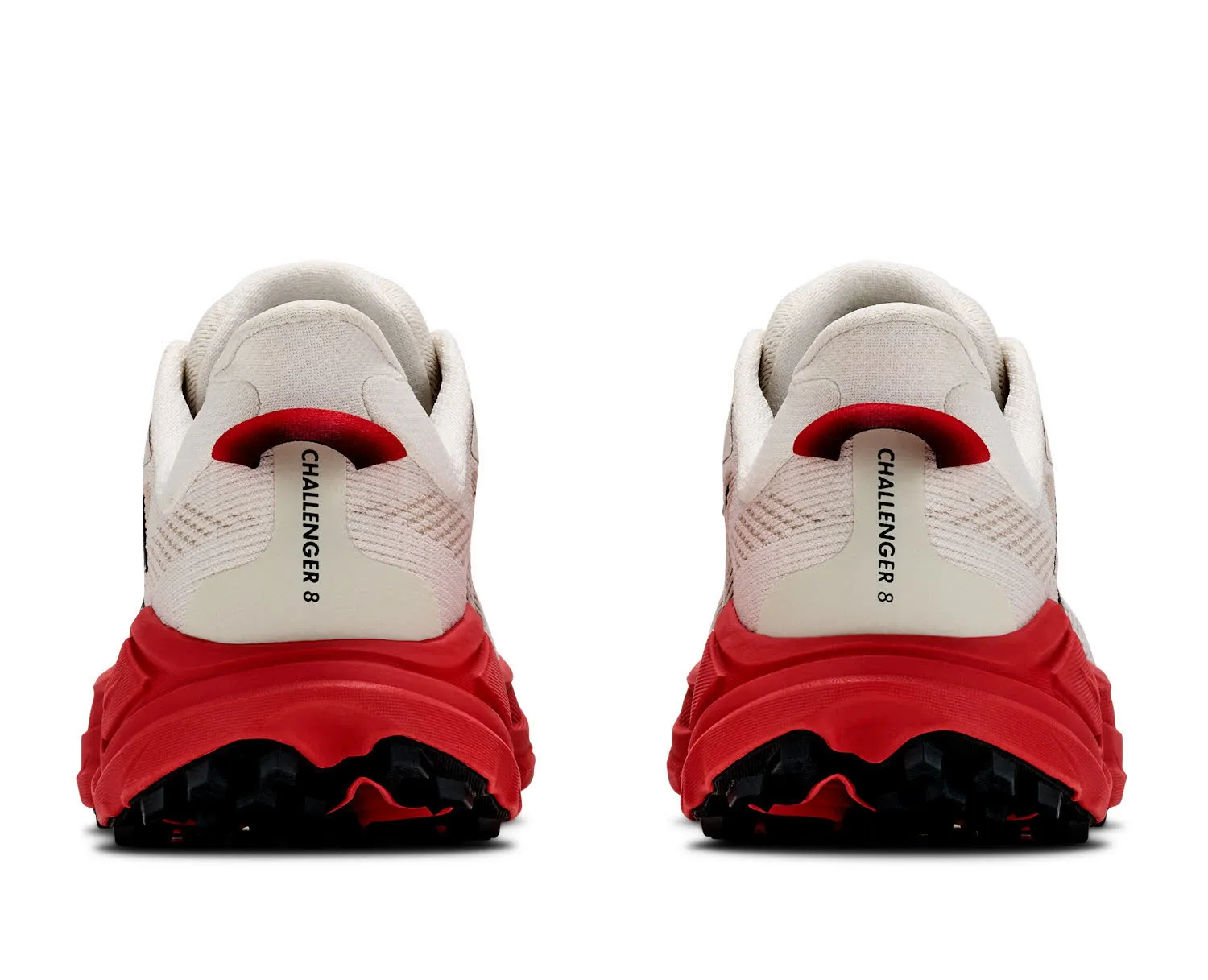 Hoka CHALLENGER 8 Damen Trailrunningschuhe Laufschuhe weiß/rot