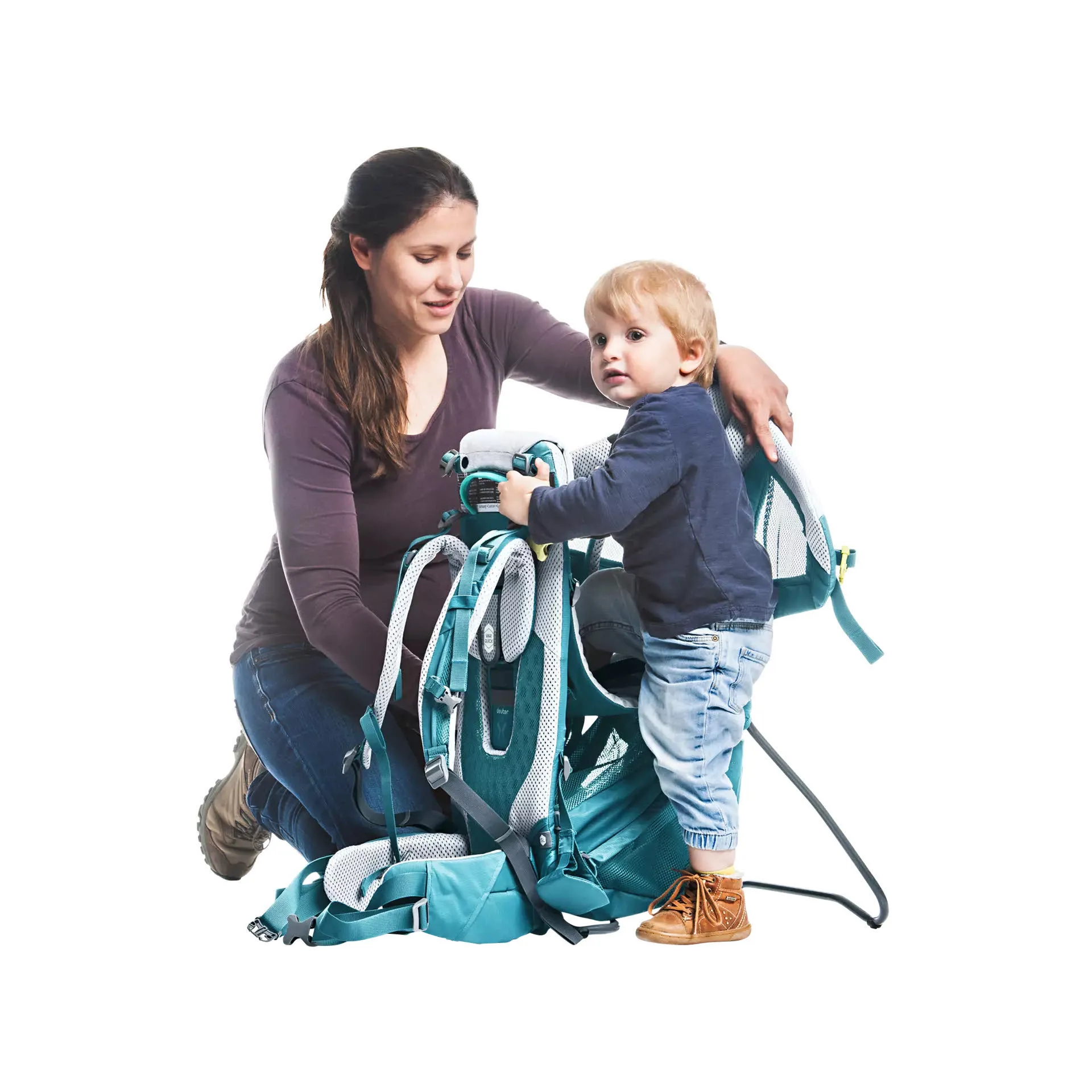 Deuter Kid Comfort Active SL unisex Kindertrage Kraxe blau