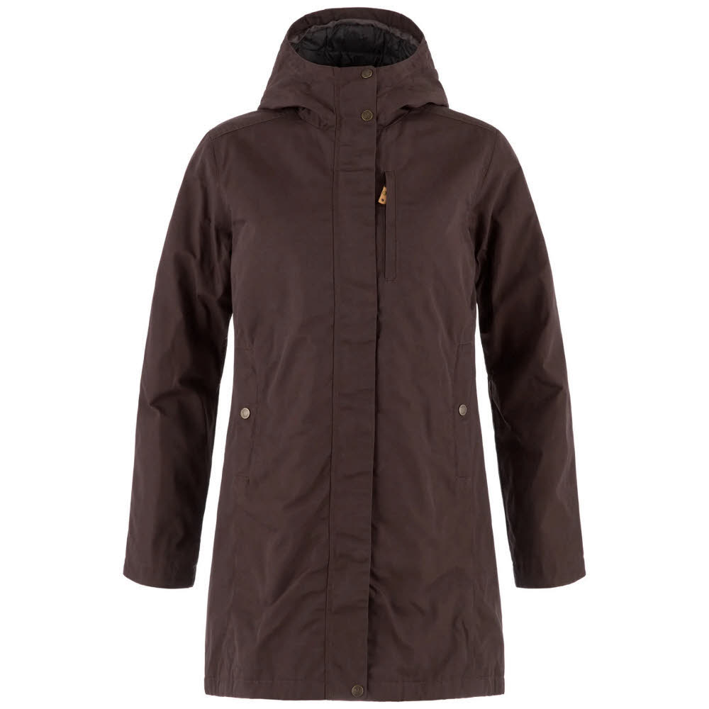 Fjällräven Kiruna Padded Parka W Damen Alltagsparka black oat