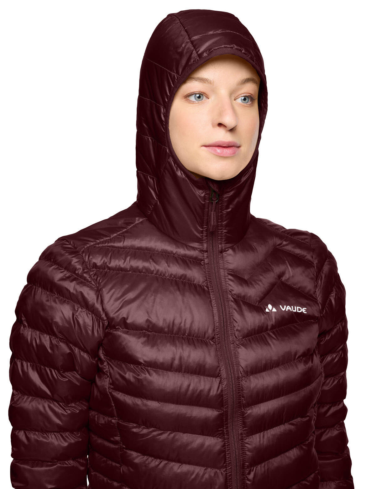 Vaude Batura Damen Kapuzenjacke Thermojacke Winterjacke dark oak