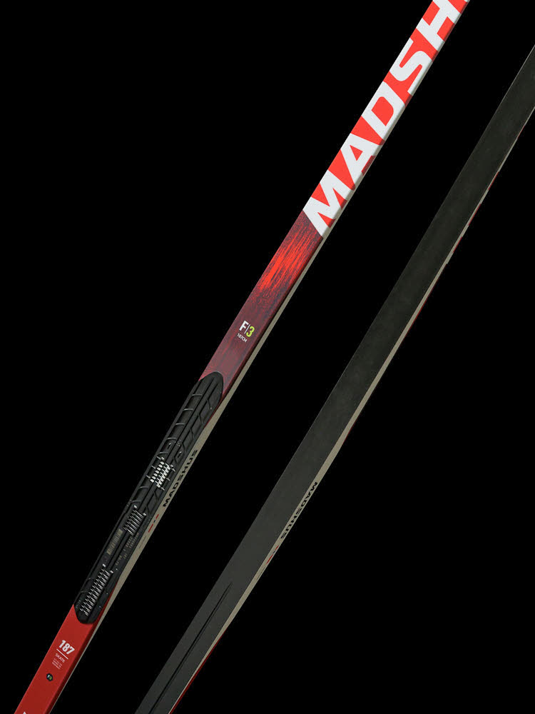 Madshus REDLINE SKATE F3 Skatingski ohne Bindung rot
