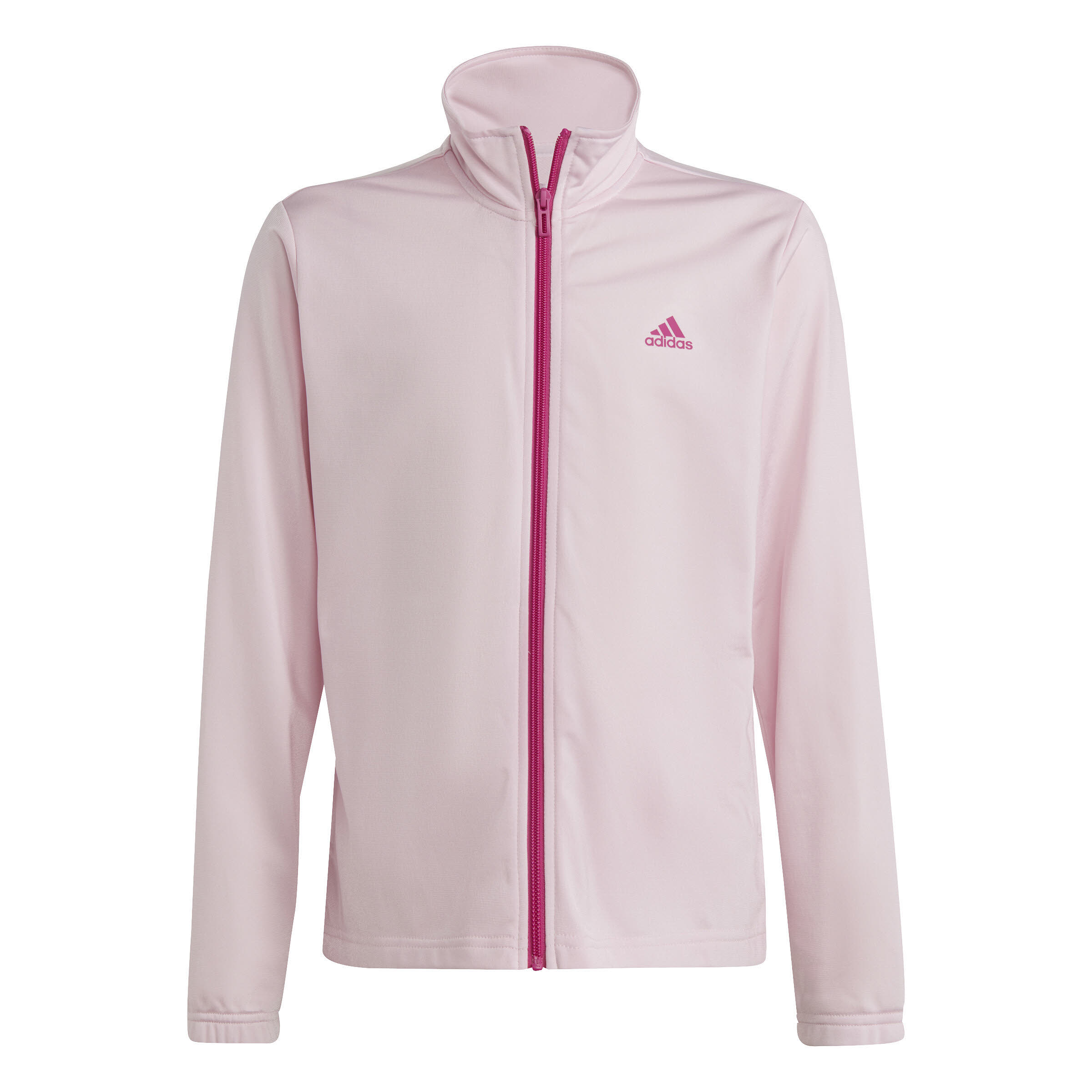 adidas Essentials Big Logo Mädchen Trainingsnzug Rosa Weiß