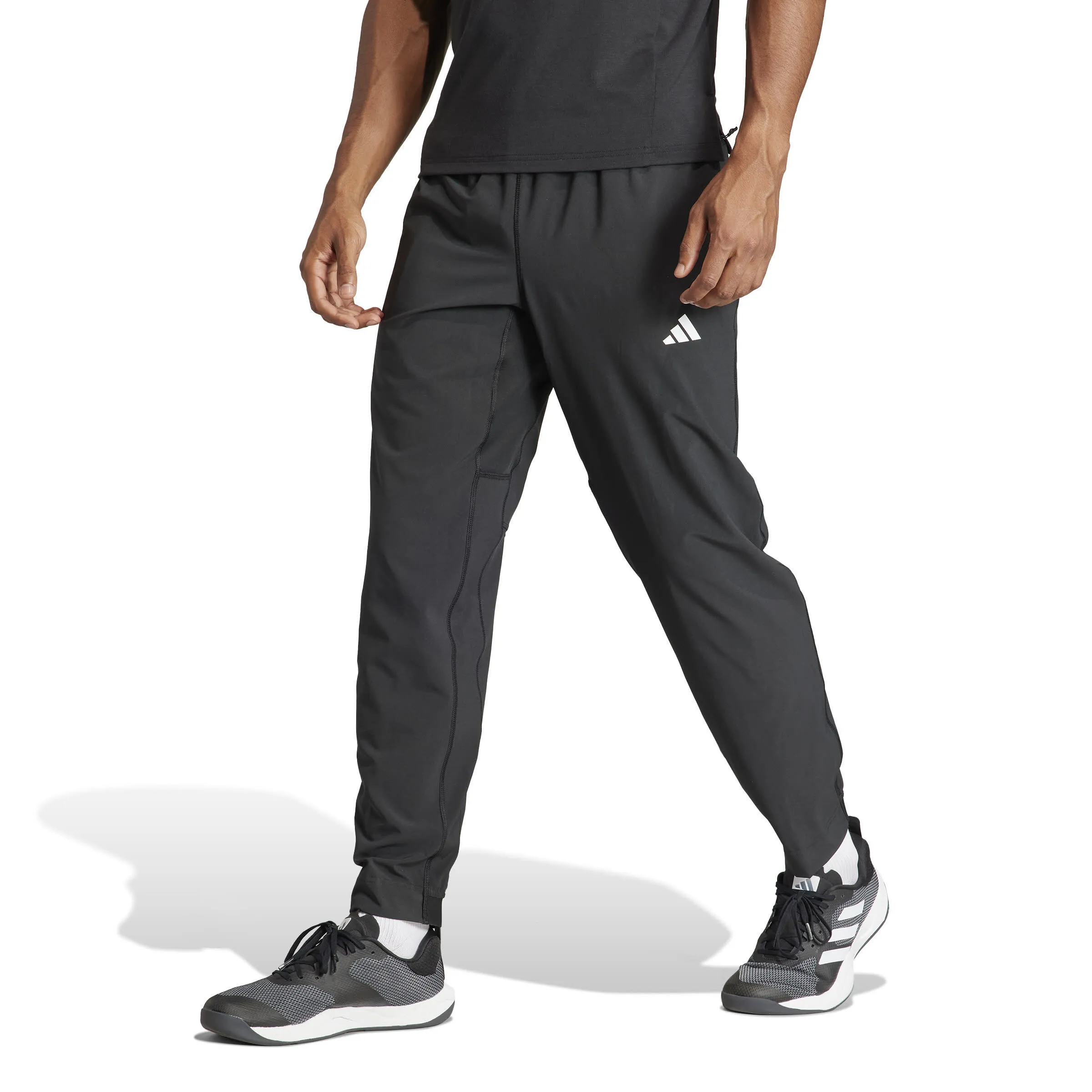 adidas TR-ES WOVEN PT Trainingshose Jogginghose Herren grau