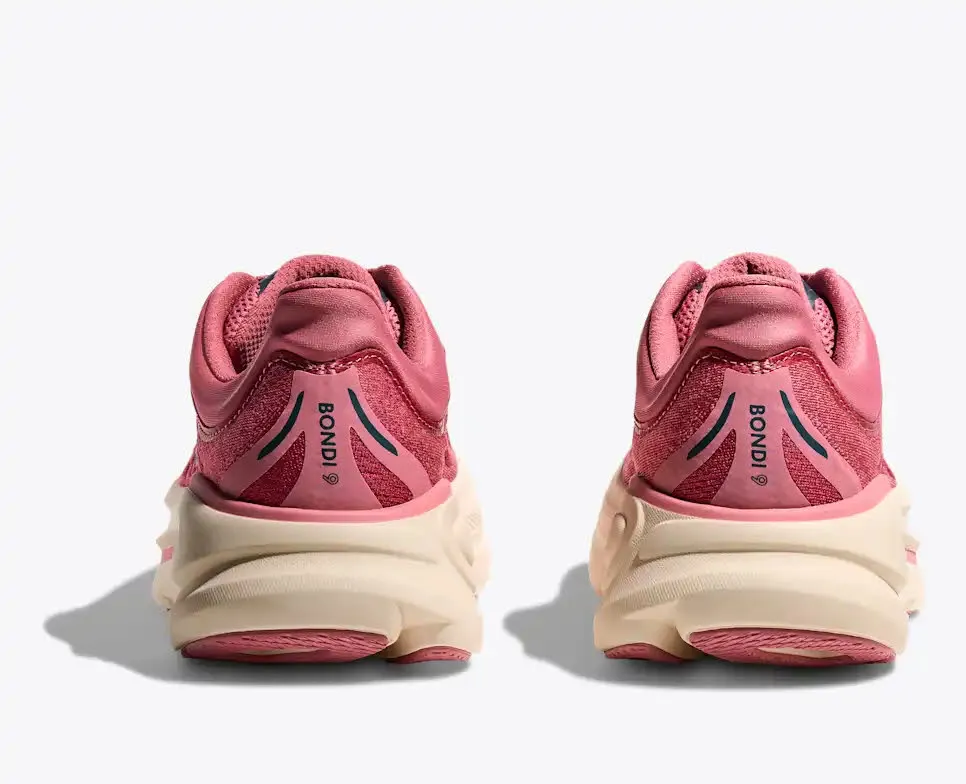 Hoka Bondi 9 Laufschuh Damen lingonberry / cranberry