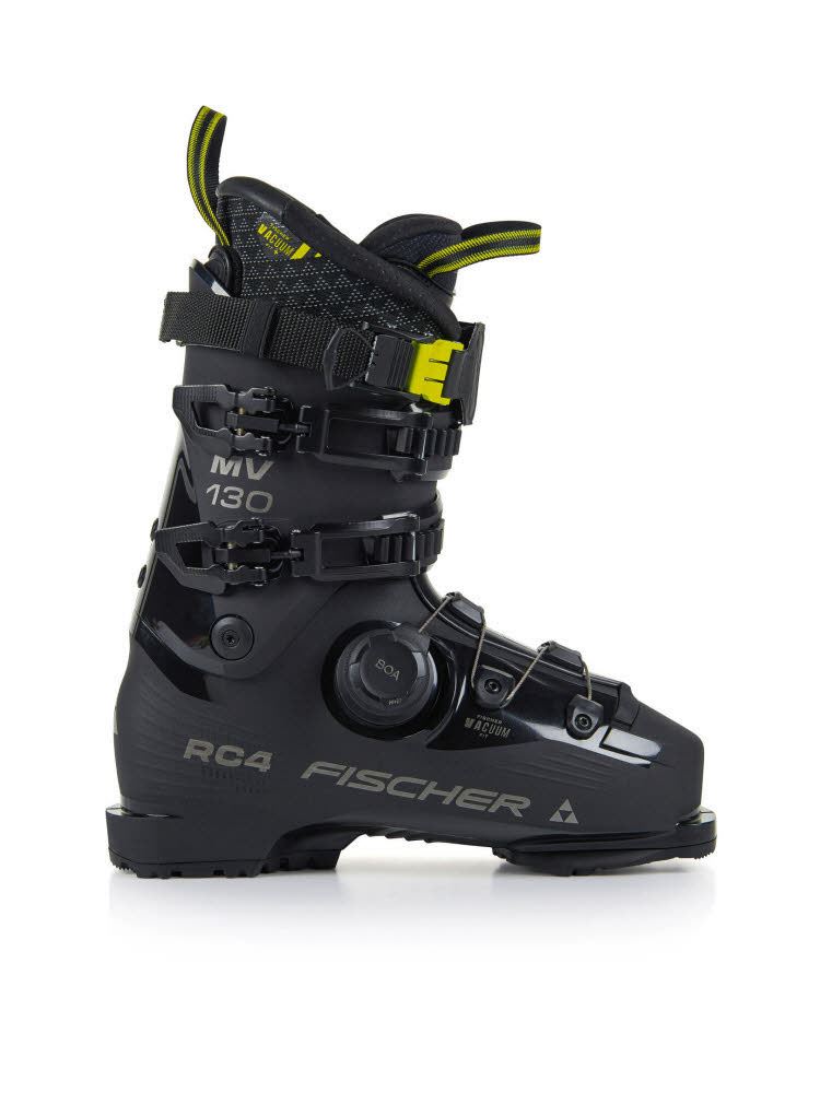 Fischer RC4 130 MV VAC BOA BLACK Unisex Skischuhe Ski Alpin Stiefel Skiboots schwarz