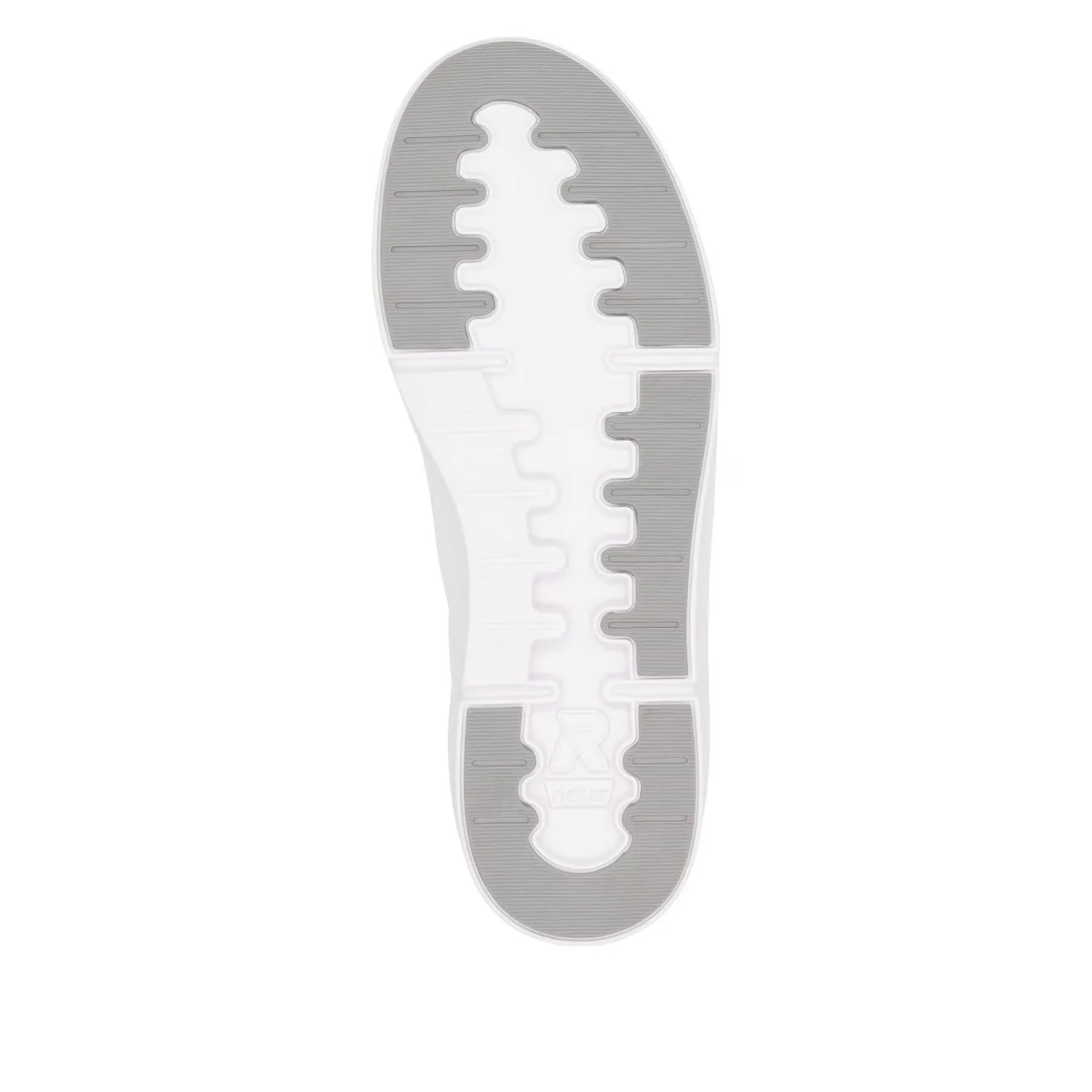 Rieker Damen Halbschuhe Sneaker weiß bunt
