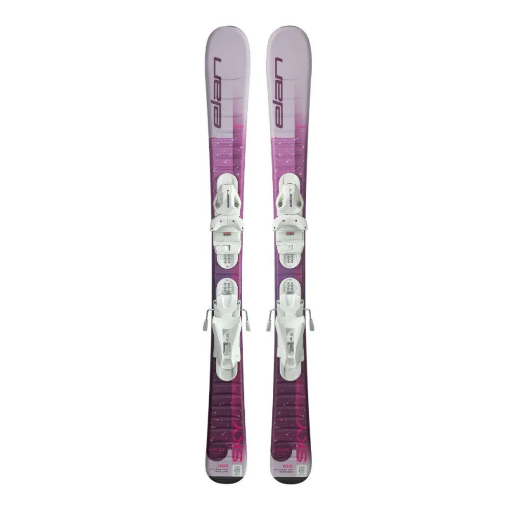 Elan SKY JR SHIFT + EL 4.5 GW Mädchen Kinderski Einsteiger 25/26 pink/lila