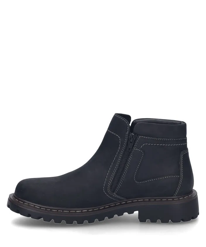 Josef Seibel Chance 55 Herren Stiefeletten Modestiefel schwarz