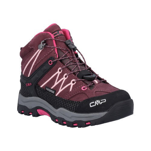 CMP KIDS RIGEL MID TREKKING SHOE WP Mädchen Wanderschuhe Trekkingschuhe high rot NEU