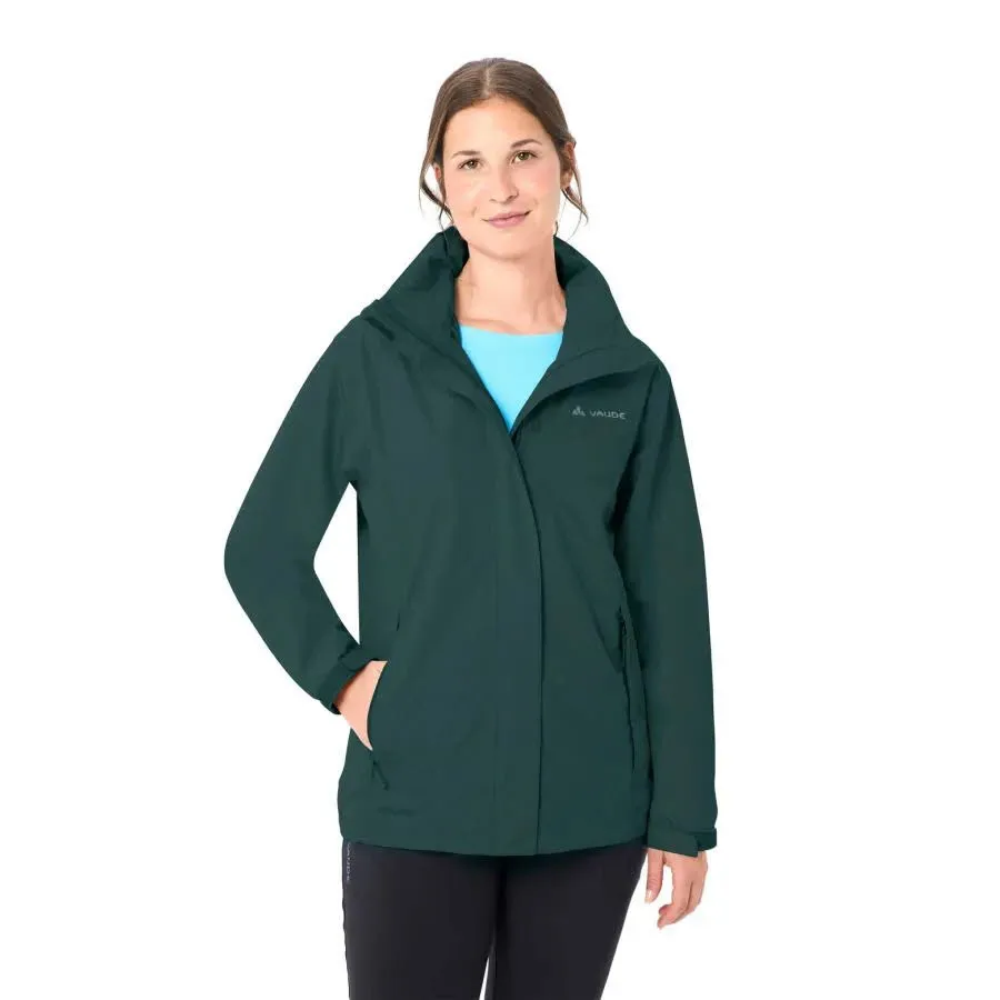 Vaude Escape Light Damen Regenjacke dunkelgrün