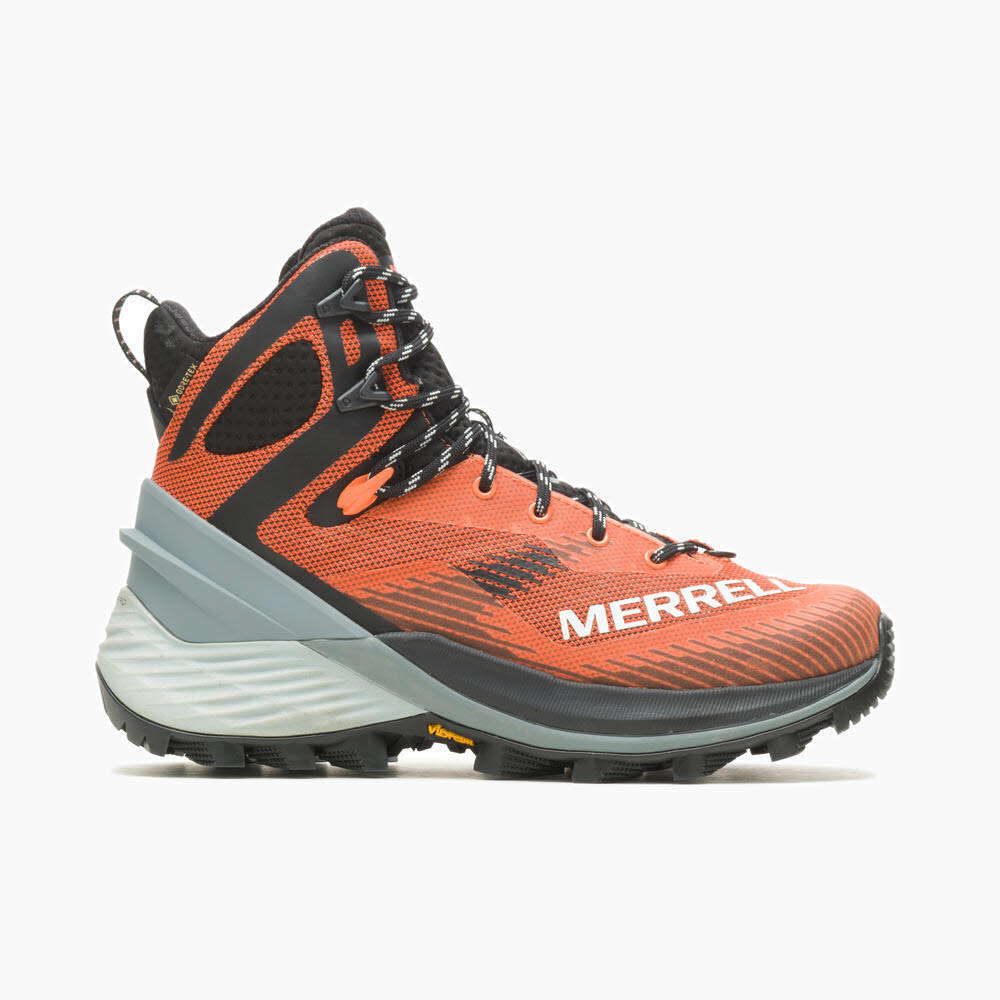 Merrell Rogue Hiker Mid GTX Damen Trekkingschuhe Wanderschuhe orange