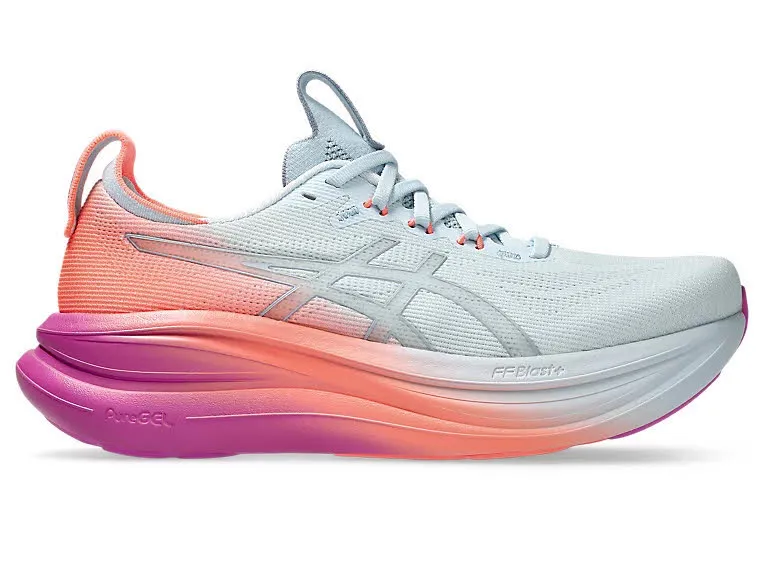ASICS GEL-NIMBUS 28 Damen Laufschuhe Joggingschuhe sky/digital sakura