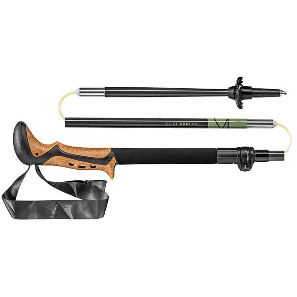 Leki Khumbu FX TA Trekking Faltstock light anthracite