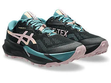 Asics TRABUCO 14 GTX Damen Trailrunning-Schuhe Laufschuhe black/morganite