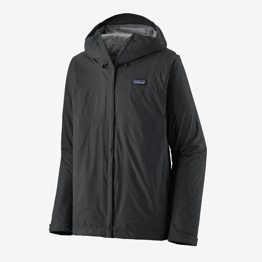 Patagonia Torrentshell 3L Rain Jacket Herren Regenjacke Kapuzenjacke schwarz