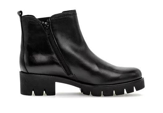 Gabor Chelsea Boot Damen Stiefelette Slipper schwarz Bild 2 Gabor Chelsea Boot Damen Stiefelette Slipper schwarz