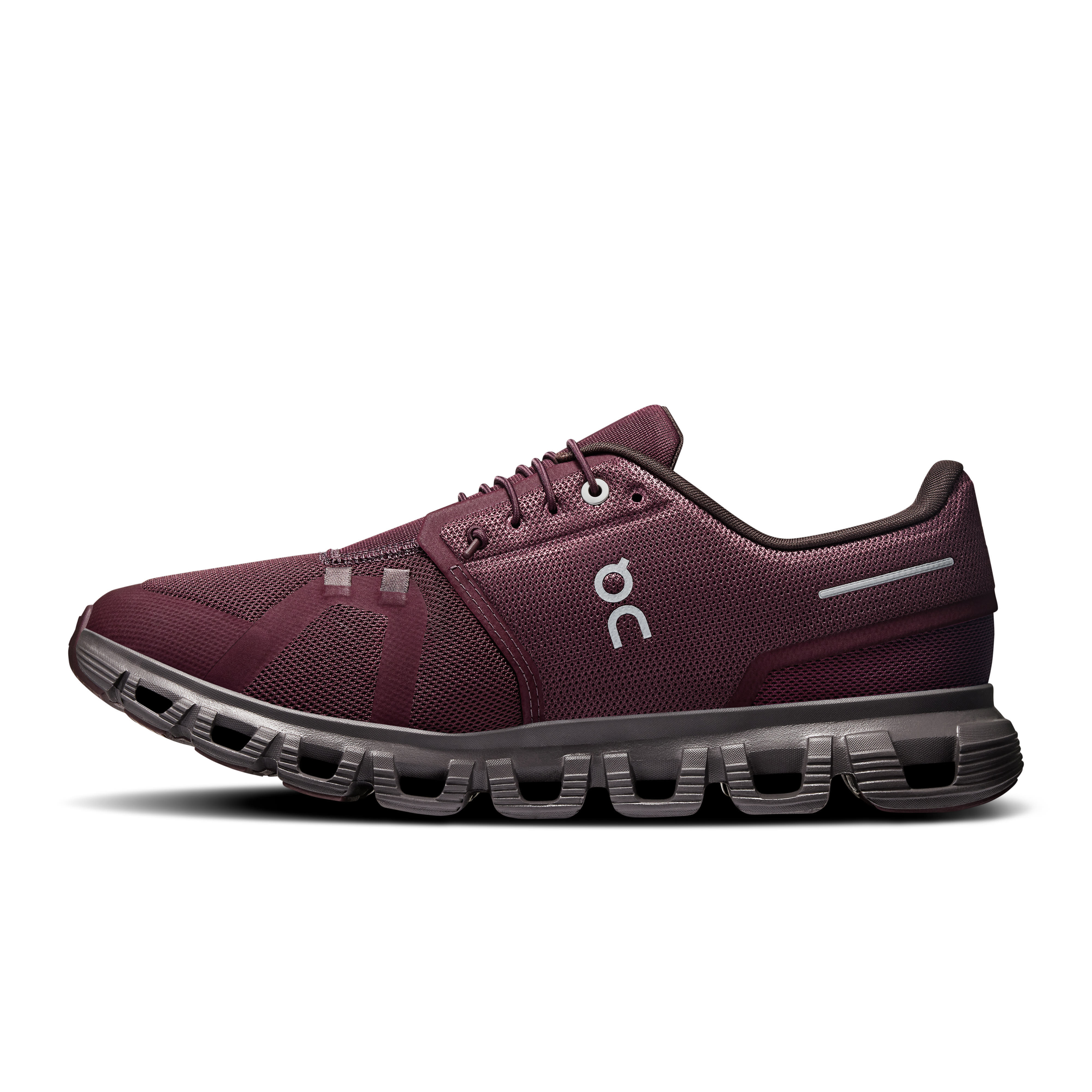 ON CLOUD 6 Herren Sneaker Freizeitschuhe mulberry/pebble